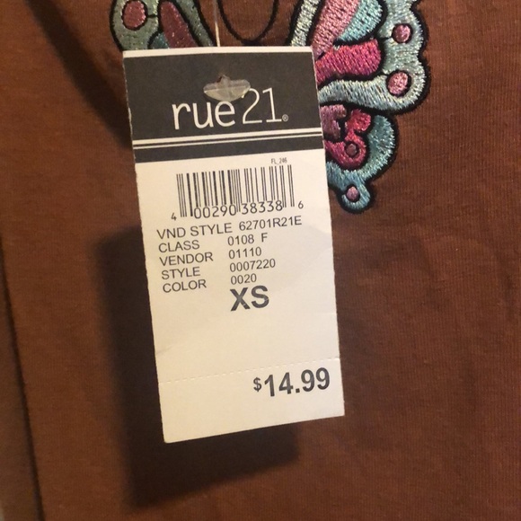 Rue 21 butterfly dress - Picture 3 of 3
